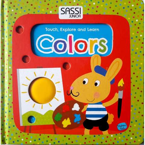 Sassi Carte Touch, Explore and Learn -Colors