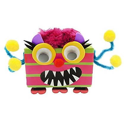 Keycraft Set de creatie - Cutie de suc cu monstruleti