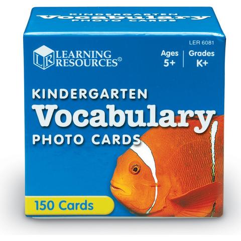 Learning Resources Carduri cu imagini pentru vocabularul de baza