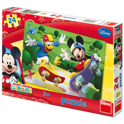 Dino Puzzle - Mickey Mouse (24 piese)