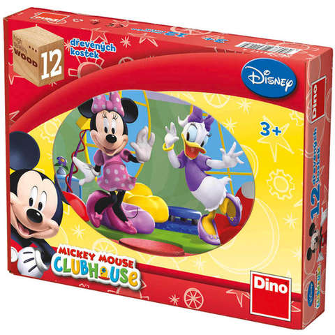 Dino Puzzle cubic - Clubul lui Mickey Mouse