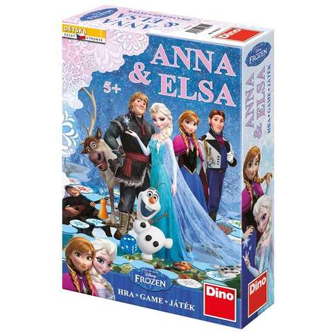 Dino Joc - Anna si Elsa in Regatul de Gheata