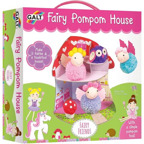 Galt Set creativ - Fairy Pompom House