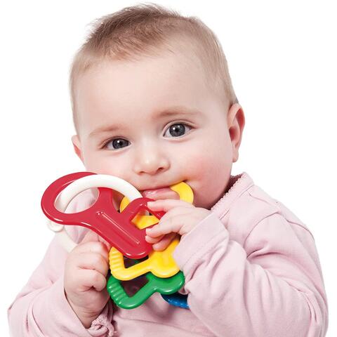 AMBI Toys Jucarie dentitie - Cheite colorate