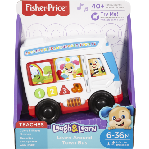 Fisher Price L&L Autobuzul cu sunete in limba romana