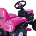 DOLU Tractor cu pedale si remorca - Unicorn