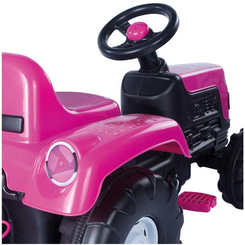 DOLU Tractor cu pedale si remorca - Unicorn