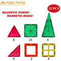 MAGPLAYER Set de constructie magnetic - 32 piese