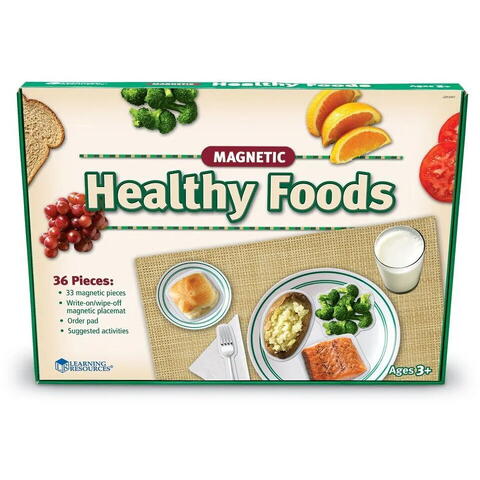 Learning Resources Set magnetic - Alimente sanatoase