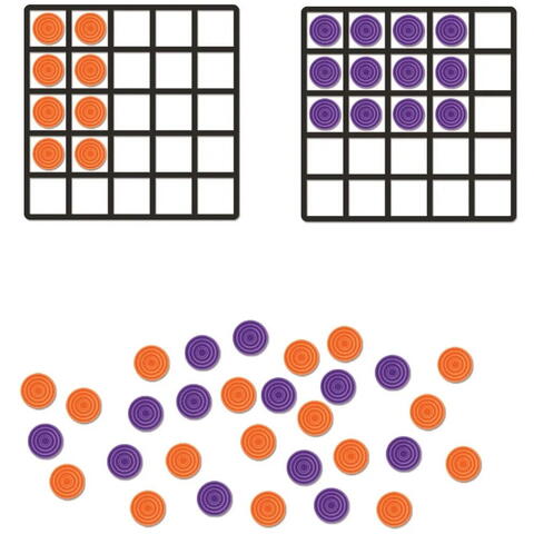 Learning Resources Joc magnetic gigant  - Invat matematica