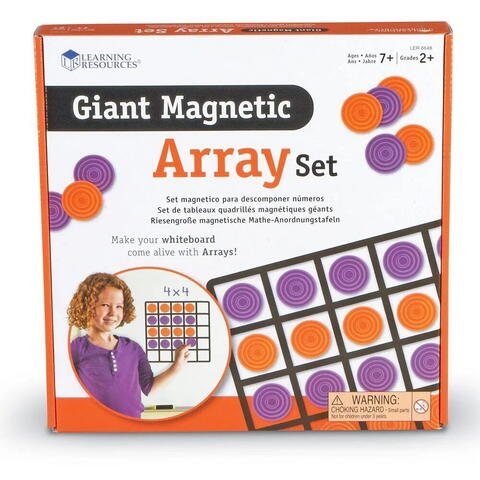 Learning Resources Joc magnetic gigant  - Invat matematica