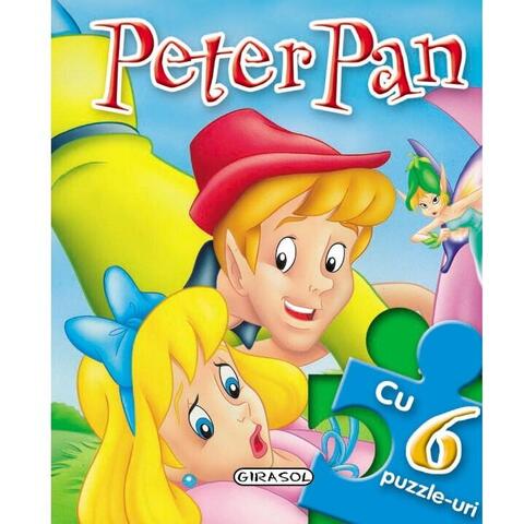 GIRASOL Povesti cu puzzle - Peter Pan