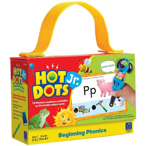 Educational Insights Carduri Hot Dots® - Fonetica pentru incepatori