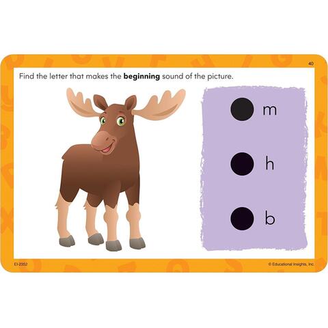 Educational Insights Carduri Hot Dots® - Fonetica pentru incepatori