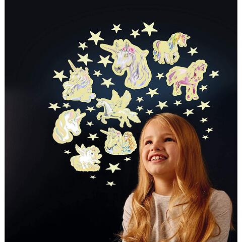 Brainstorm Set reflectorizant - Unicorni si stele