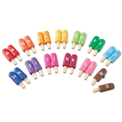 Learning Resources Smart Snacks® Alpha Pops - Inghetatele ABC