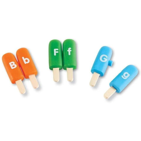 Learning Resources Smart Snacks® Alpha Pops - Inghetatele ABC