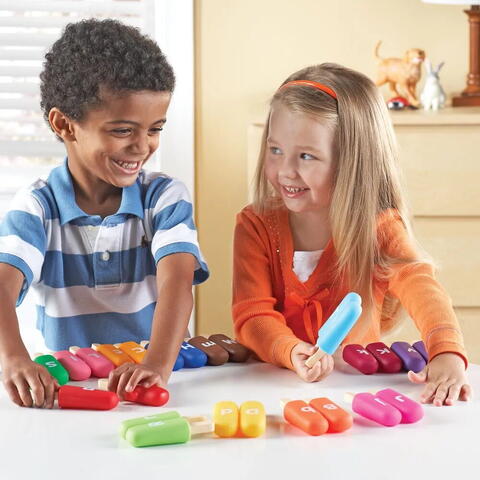Learning Resources Smart Snacks® Alpha Pops - Inghetatele ABC
