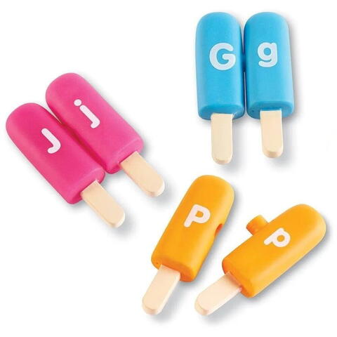 Learning Resources Smart Snacks® Alpha Pops - Inghetatele ABC