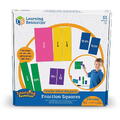 Learning Resources Set magnetic cu fractii - Patrate