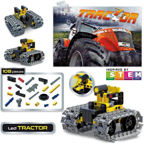 LISCIANI Set STEM 10 in 1 - Tractor cu LED