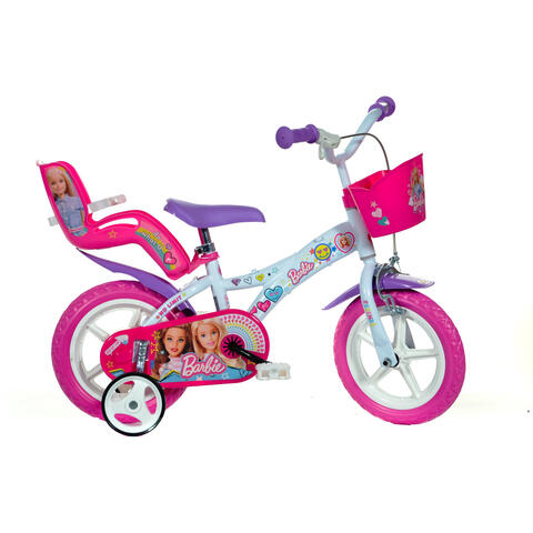 DINO BIKES Bicicleta copii 12" - Barbie la plimbare