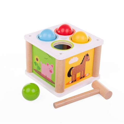 BIGJIGS Toys Jucarie dexteritate - Bilute colorate
