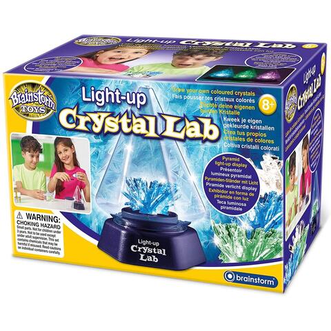 Brainstorm Set experimente - Cristal cu LED