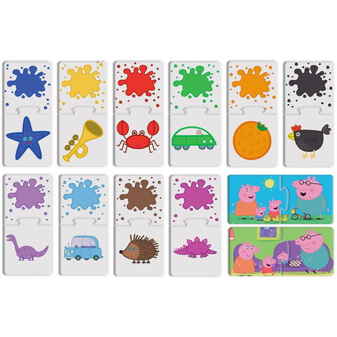 LISCIANI Primul meu joc cu culori - Peppa Pig