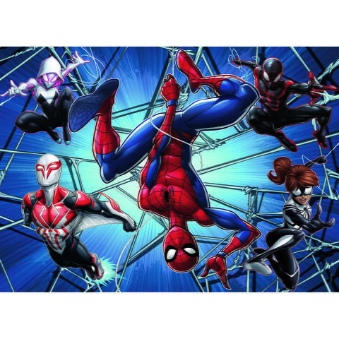 LISCIANI Puzzle de colorat - Spiderman (60 de piese)