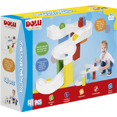 Joc de constructie - Labirintul bilutei ( 41 piese)