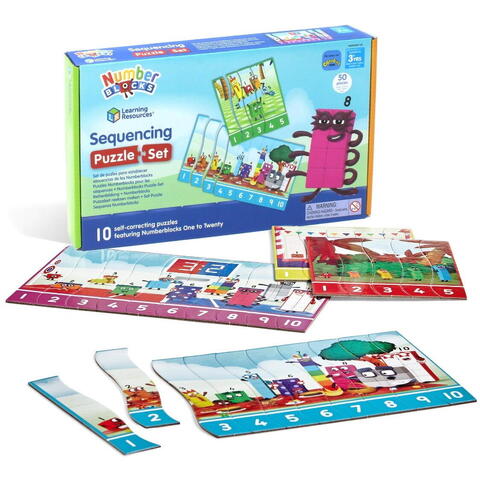 Hand2Mind Puzzle - Exersam numaratul de la 1 -20 - Numberblocks - RESIGILAT