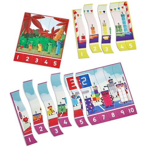 Hand2Mind Puzzle - Exersam numaratul de la 1 -20 - Numberblocks - RESIGILAT