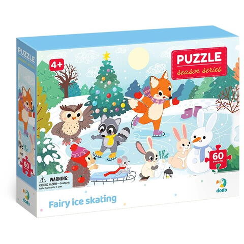 Dodo Puzzle - La patinoar (60 piese)