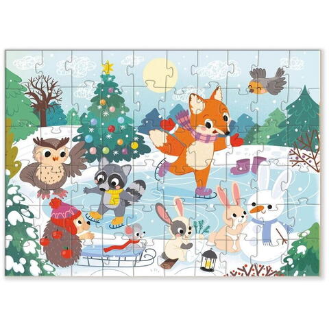 Dodo Puzzle - La patinoar (60 piese)