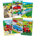 Galt Water Magic: Carte de colorat Vehicule - RESIGILAT