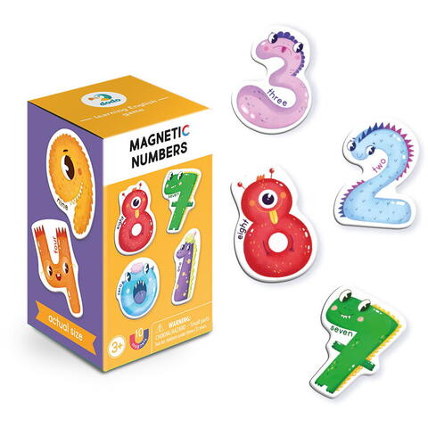 Dodo Set magnetic - Invat sa numar in lb.engleza