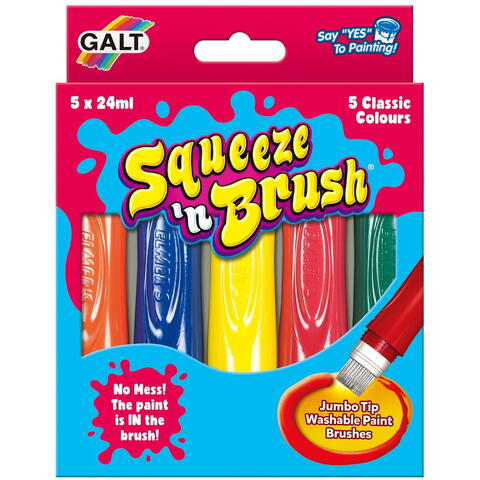 Galt Squeeze'n Brush - 5 culori - RESIGILAT