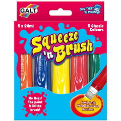 Galt Squeeze'n Brush - 5 culori - RESIGILAT