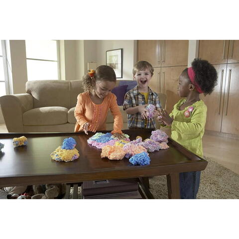 Educational Insights Spuma de modelat cu sclipici Playfoam™ - Set 4 culori - RESIGILAT