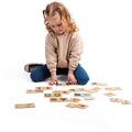 BIGJIGS Toys Puzzle din lemn - Notiuni opuse