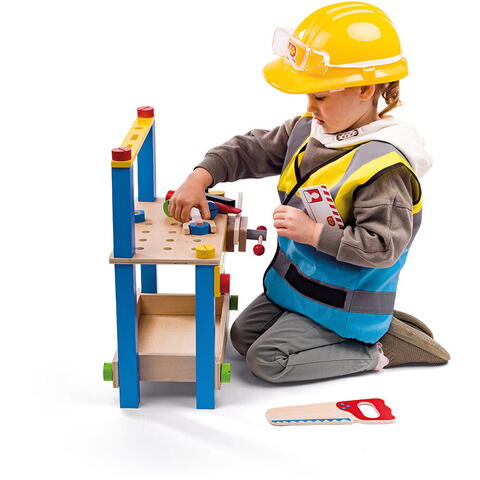 BIGJIGS Toys Set costum si accesorii constructor pentru copii