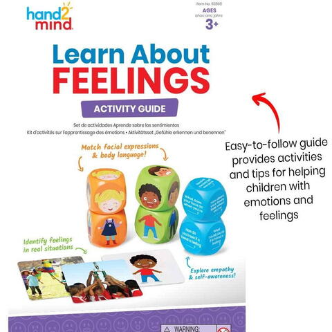 Hand2Mind Cuburi pentru conversatii - Invata totul despre emotii - RESIGILAT