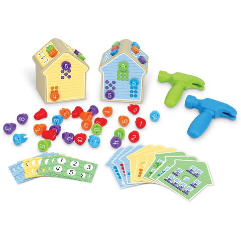 Learning Resources Joc matematic - Construim casute
