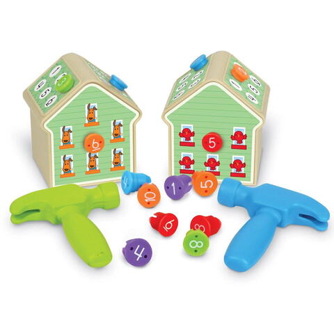 Learning Resources Joc matematic - Construim casute