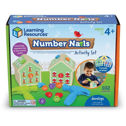 Learning Resources Joc matematic - Construim casute