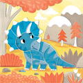 Galt Cartea mea cu stickere -  Dinozauri prietenosi