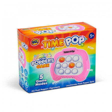 Tobar Consola cu lumini Pop it ( roz)
