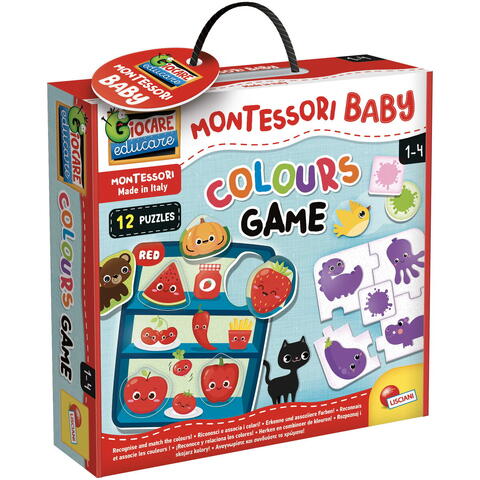 LISCIANI Joc Montessori - Descopera culorile