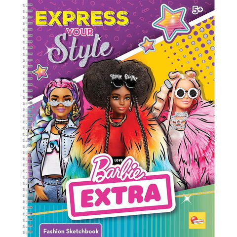 LISCIANI Carte de colorat cu activitati Barbie  - Stilul tau